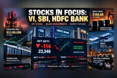 Vodafone Idea, SBI, HDFC Bank Lead Friday Stock Watchlist