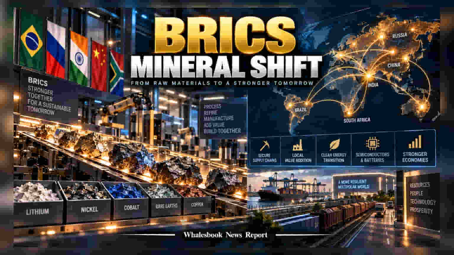 BRICS ची मोठी घोषणा: 'New Delhi Declaration' मुळे क्रिटिकल मिनरल सप्लाय चेनमध्ये होणार आमूलाग्र बदल
