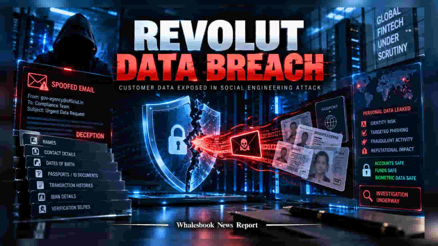 Revolut Faces Data Breach After Sophisticated Email Spoofing Attack