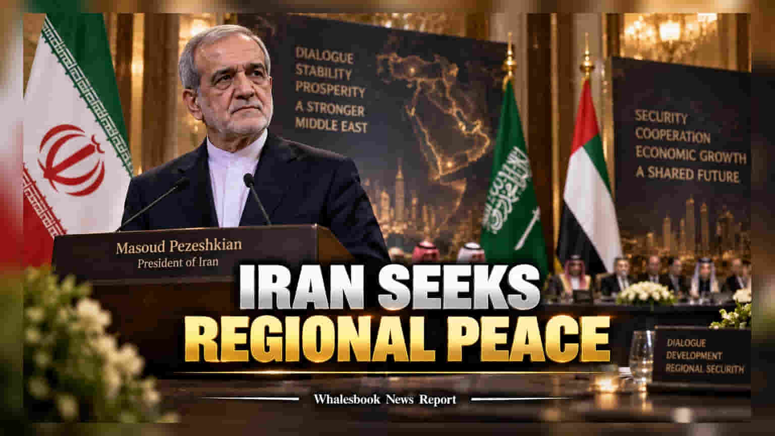 Iran’s Pezeshkian Calls For Stability As Crude Risks Mount