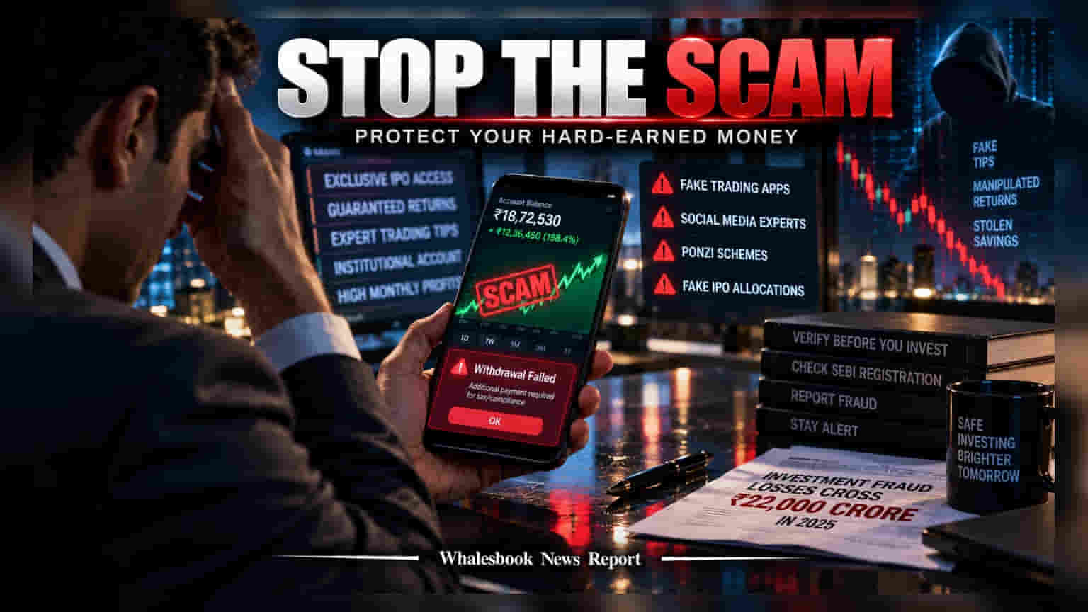 Indian Investors Face Surge in Financial Scams: Key Tactics to Spot Traps