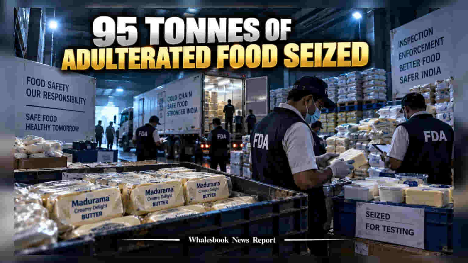 Maharashtra FDA Crackdown: તહેવારો ટાણે **₹4.45 કરોડનો** ભેળસેળયુક્ત ખોરાક જપ્ત, જાણો તમારા પર શું અસર થશે