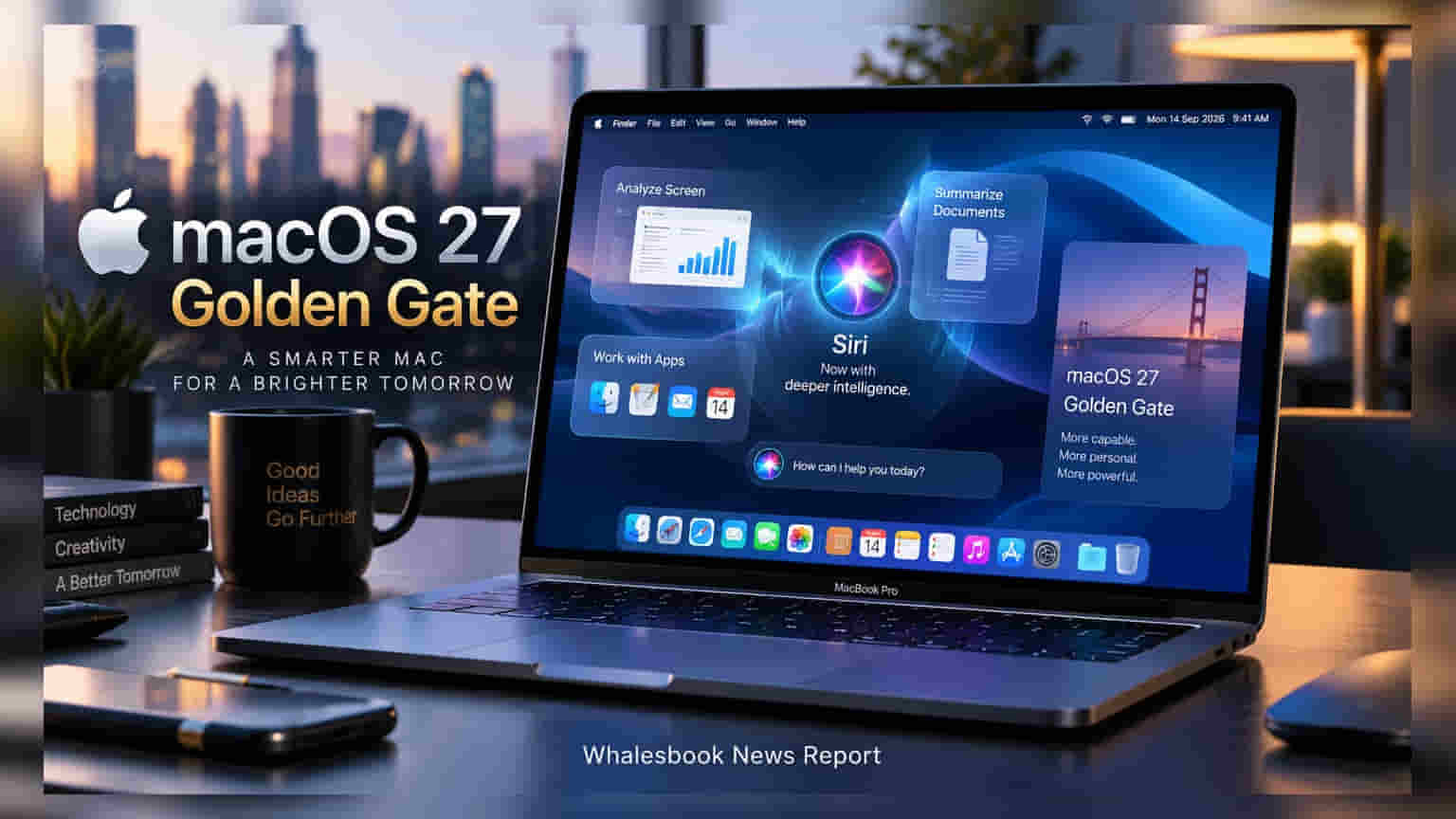Apple Launches macOS 27 'Golden Gate' With AI-Powered Siri