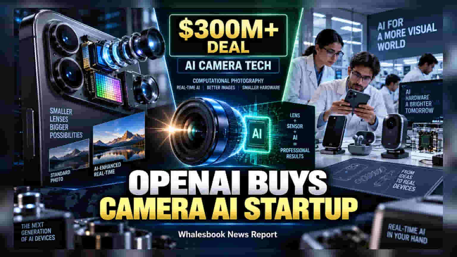 OpenAI चे मोठे पाऊल! Glass Imaging कंपनीची **$300 दशलक्ष** डॉलर्सना खरेदी