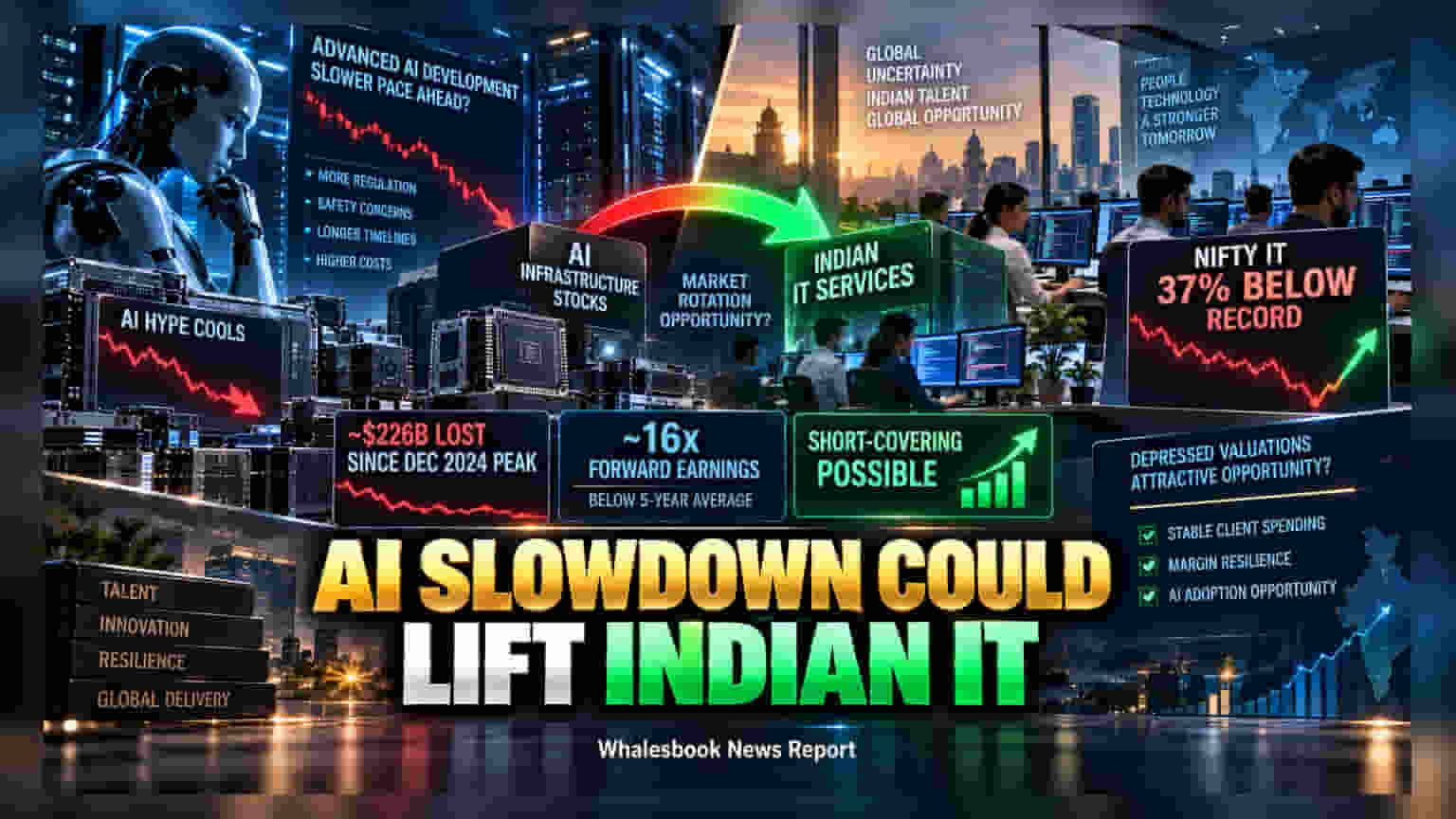 Indian IT Stocks: AI की रफ्तार पर ब्रेक से IT सेक्टर में लौटेगी जान? निवेशकों के लिए नई उम्मीद