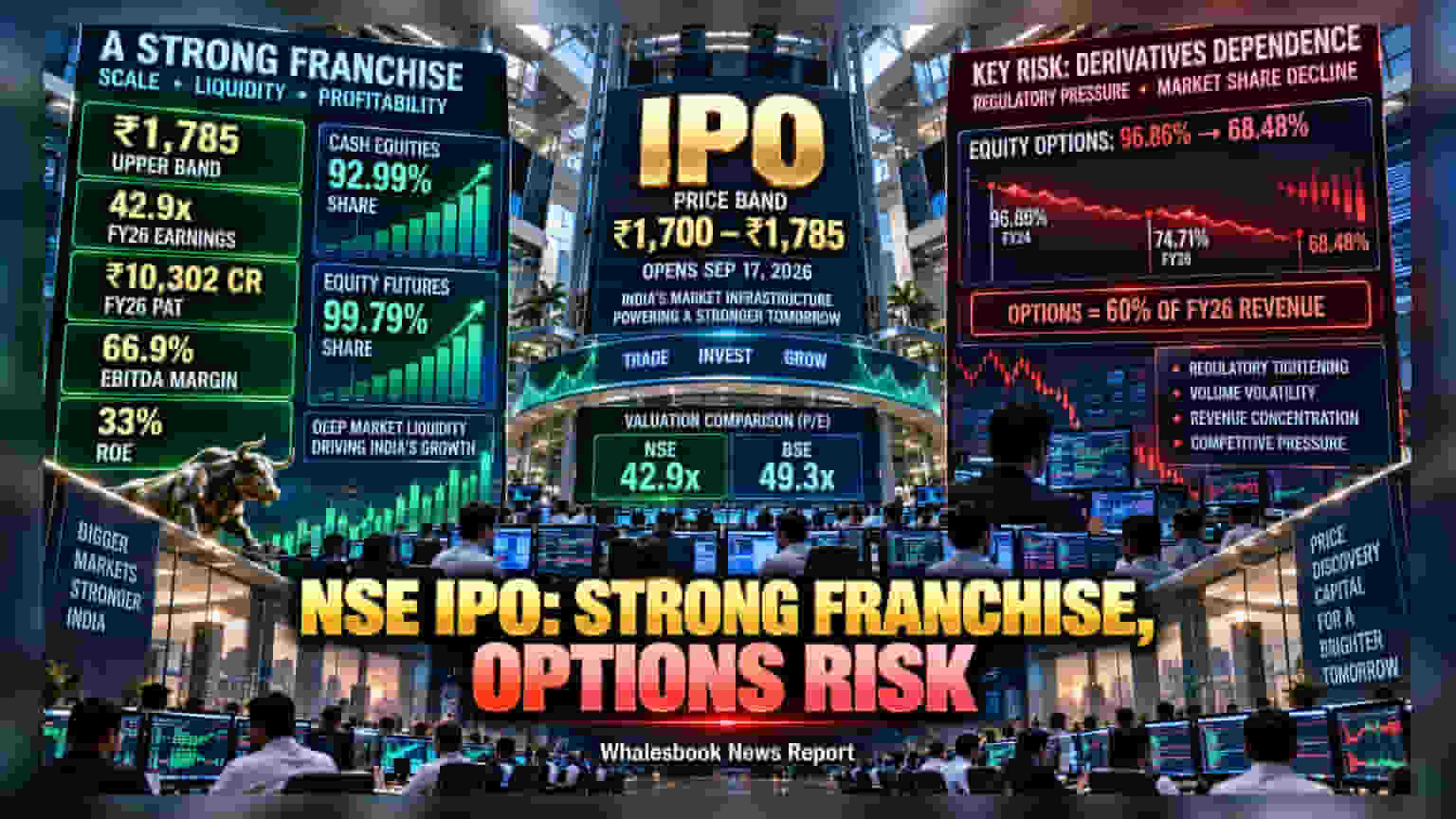 NSE IPO: १७ सप्टेंबरला शेअर बाजाराचा 'किंग' येणार, १७८५ रुपयांपर्यंत किंमत; गुंतवणुकीपूर्वी वाचा ही माहिती