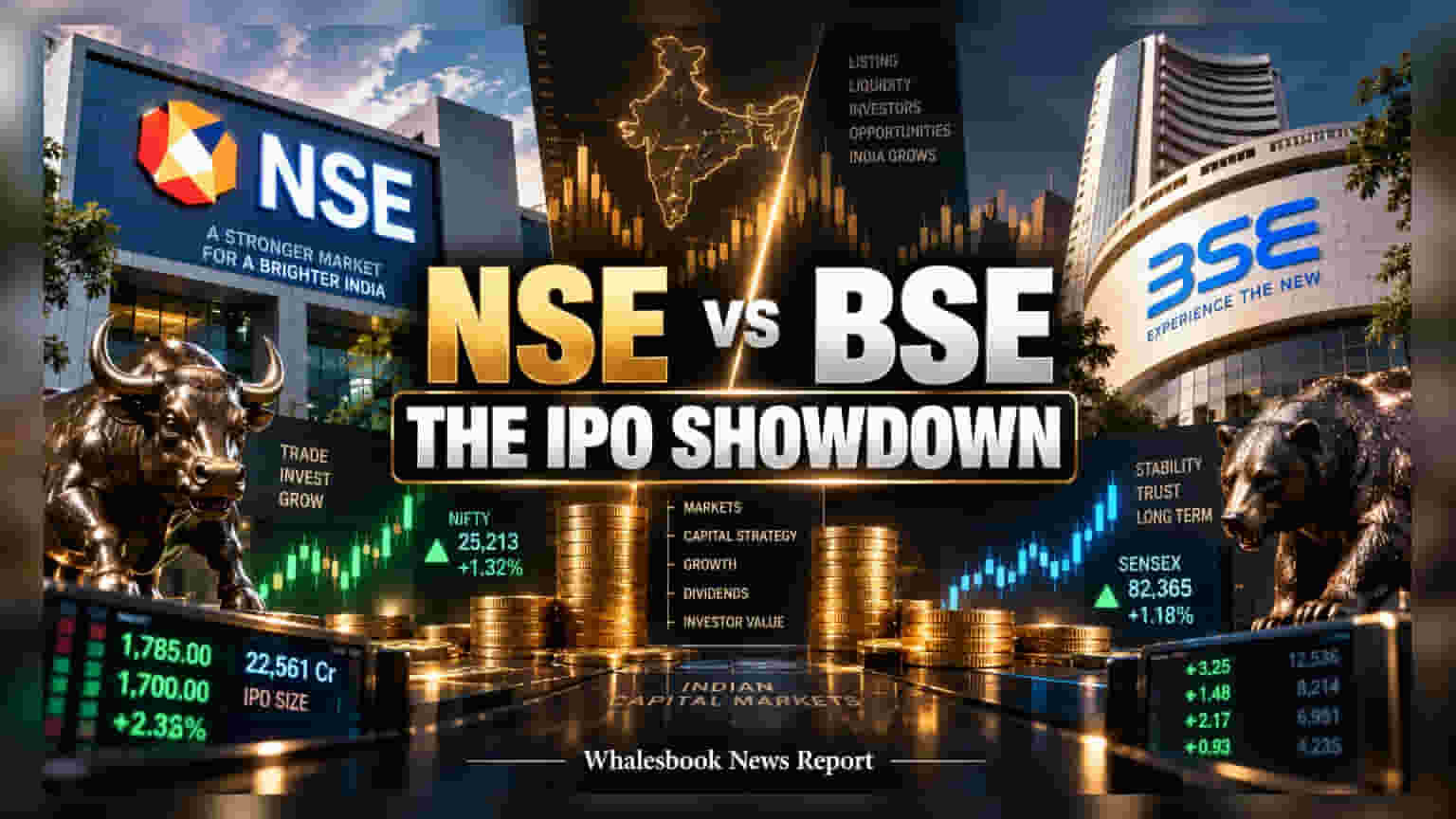 NSE IPO: શેરબજારમાં ઈતિહાસ રચવા તૈયાર! પ્રાઈસ બેન્ડ **₹1,700-₹1,785** જાહેર