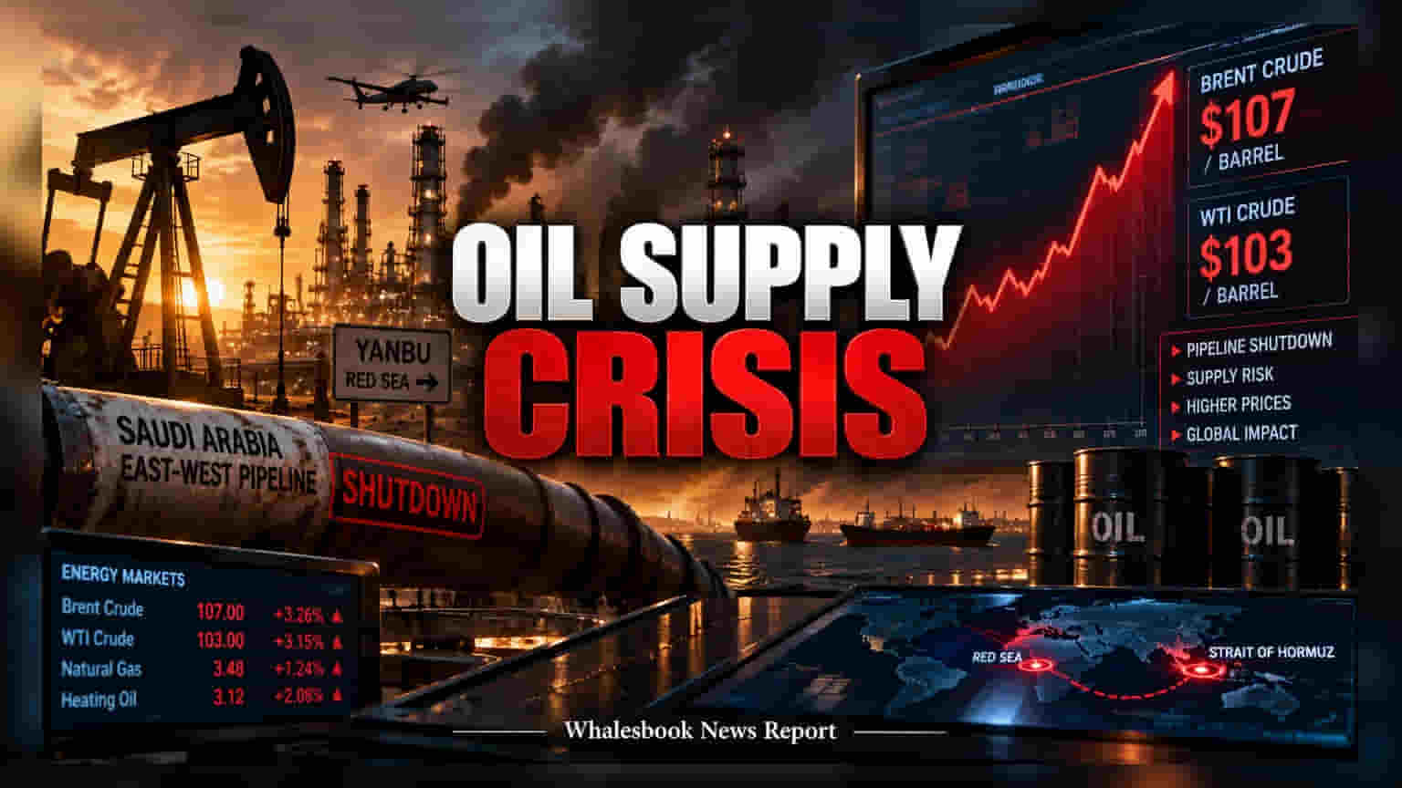 Crude Oil ధరల్లో ప్రకంపనలు: $107కి చేరిన ధర.. కారణమిదే!