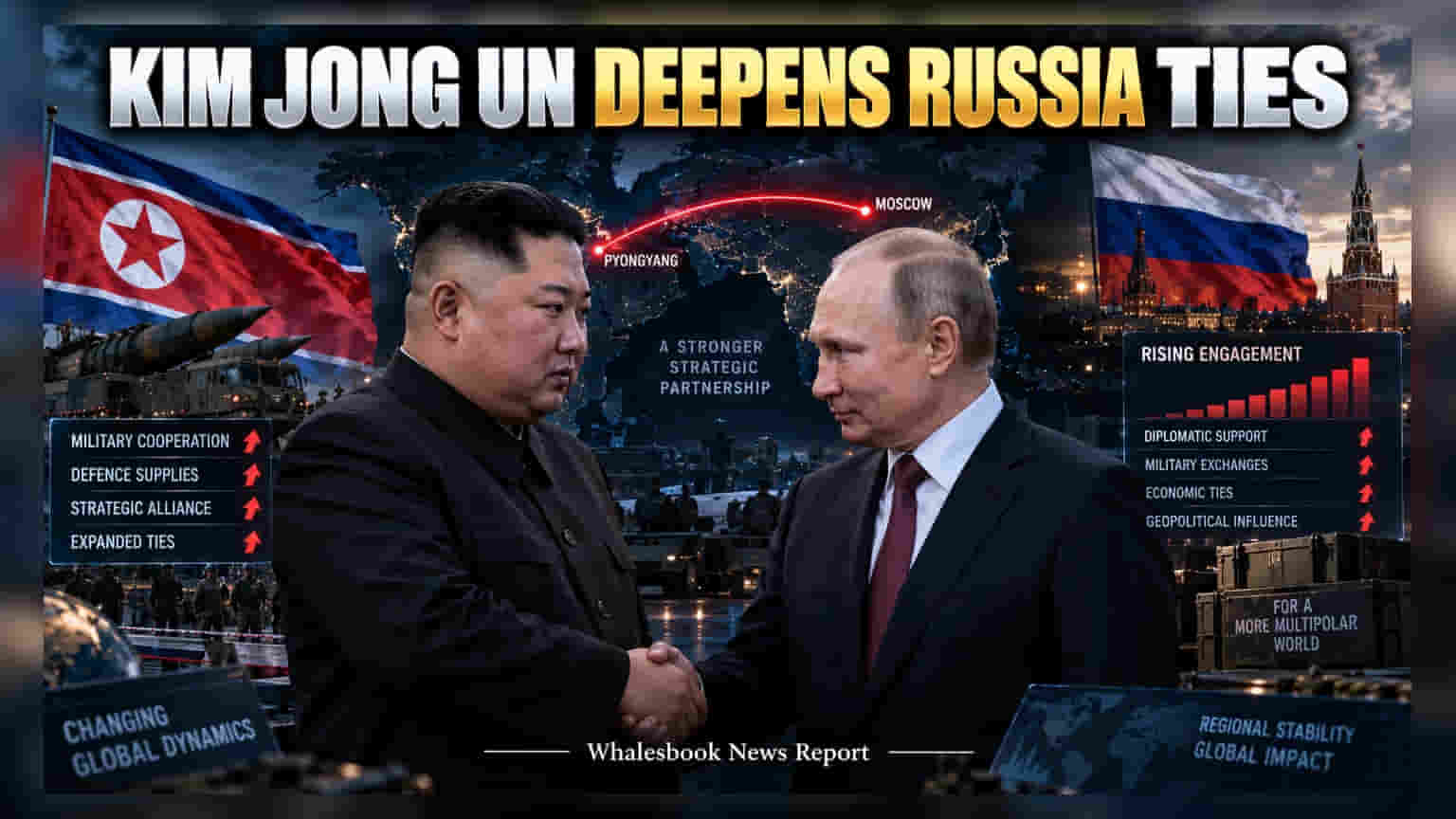 Kim Jong Un Pledges Deeper Russia Ties on North Korea Anniversary