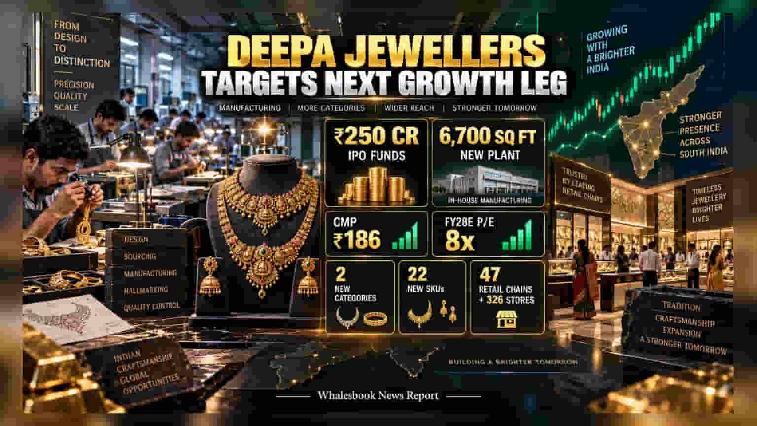 Deepa Jewellers: IPO பணத்தில் அதிரடி விரிவாக்கம்; புதிய மேனுஃபேக்ச்சரிங் பிளாண்ட் மூலம் லாபத்தை அதிகரிக்க திட்டம்!