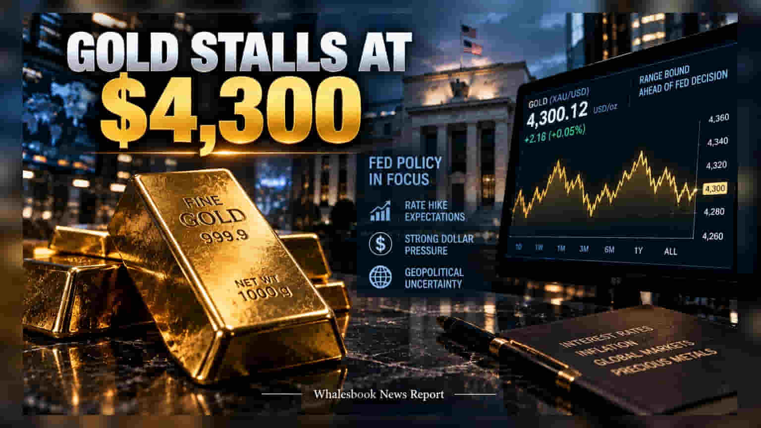 Gold Price: ఫెడరల్ రిజర్వ్ కీలక నిర్ణయం వేళ.. స్థిరంగా బంగారం ధర!
