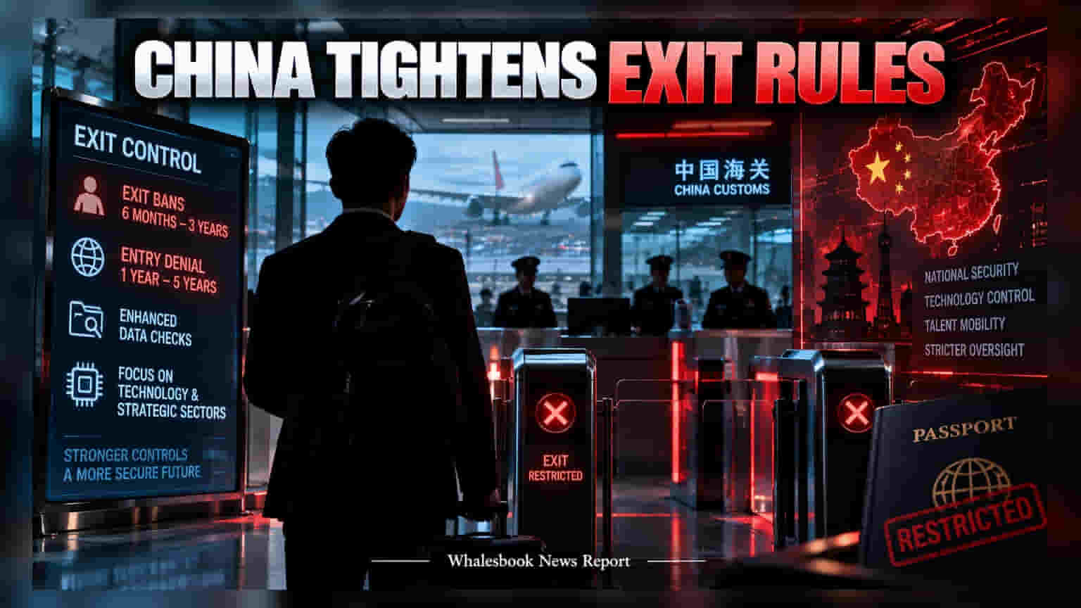 China Enforces New Exit Rules Under Tech Security Order 841