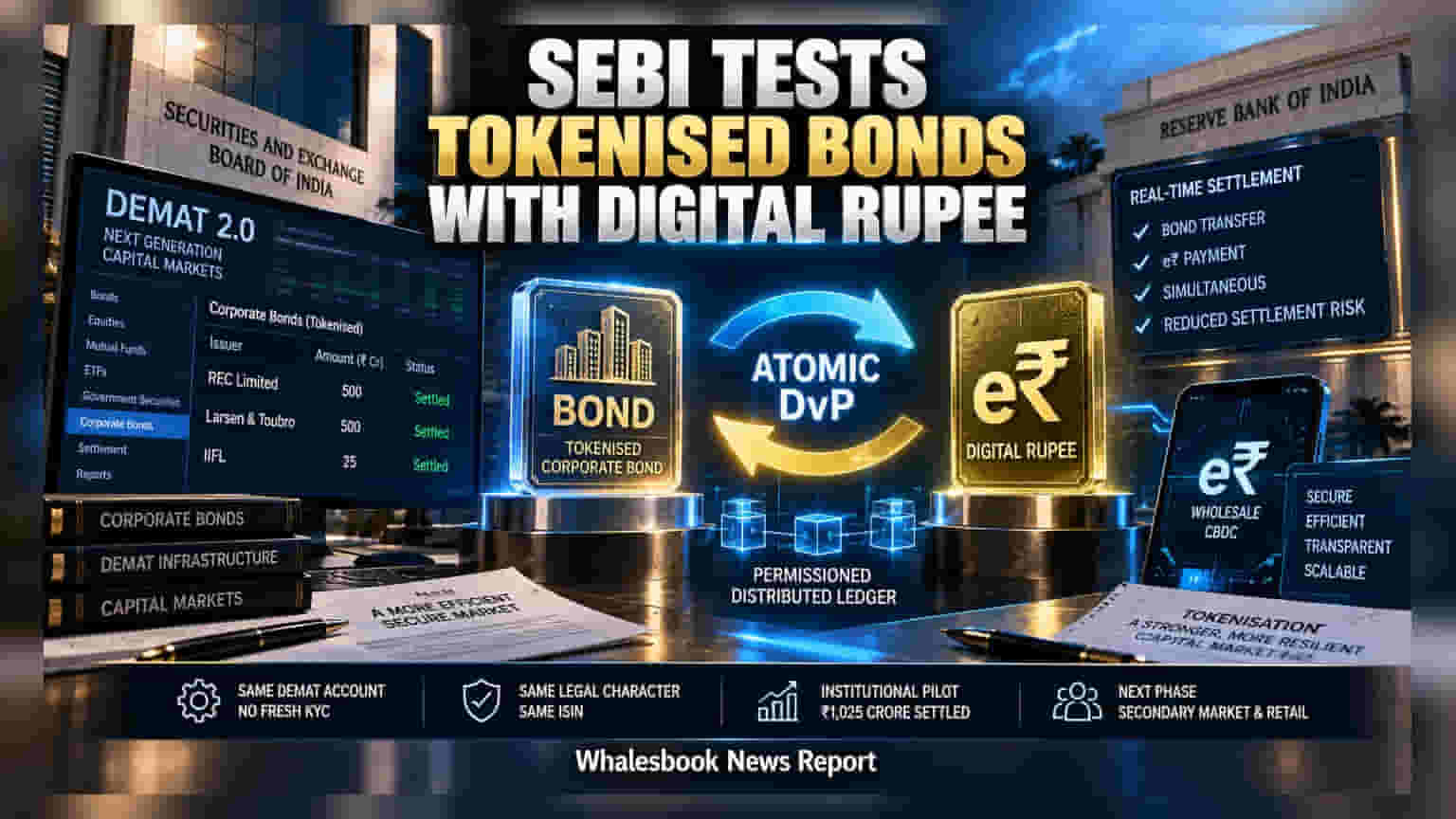 SEBI Demat 2.0: కార్పొరేట్ బాండ్లలో కొత్త విప్లవం.. ₹1,025 కోట్ల లావాదేవీలు సక్సెస్!