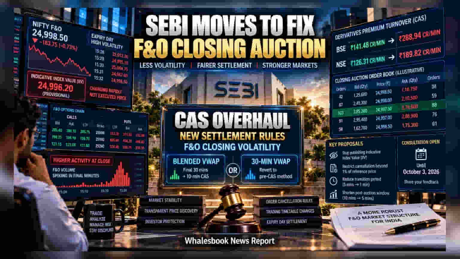 SEBI Proposes CAS Overhaul to Curb Expiry Day Volatility