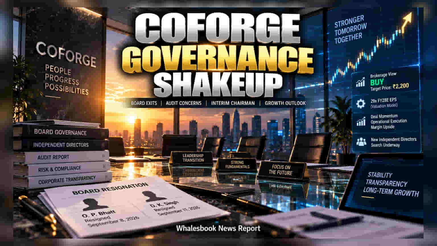 Coforge Board Exit: Motilal Oswal Maintains Buy Rating