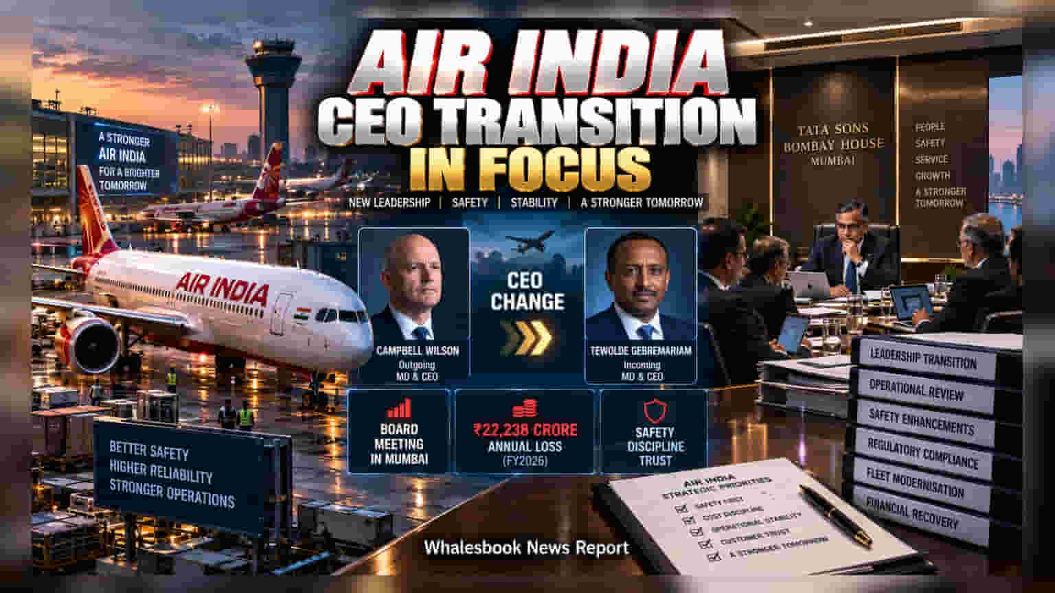 Air India Board Meets Amid Leadership Transition