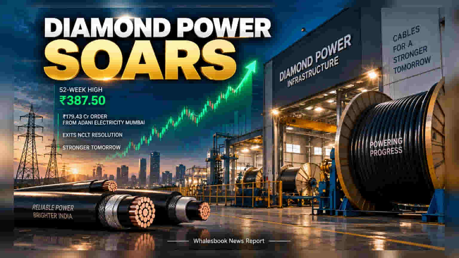 Diamond Power Hits 52-Week High After Adani Order And NCLT Exit