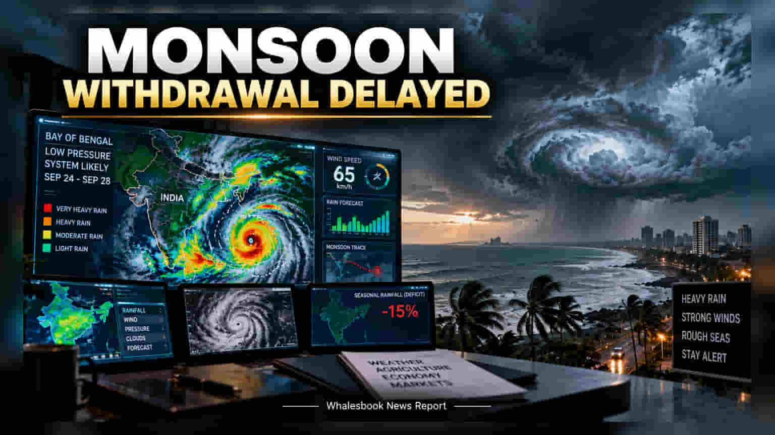India Monsoon Exit Likely From Sept 19 Amid Weather Volatility