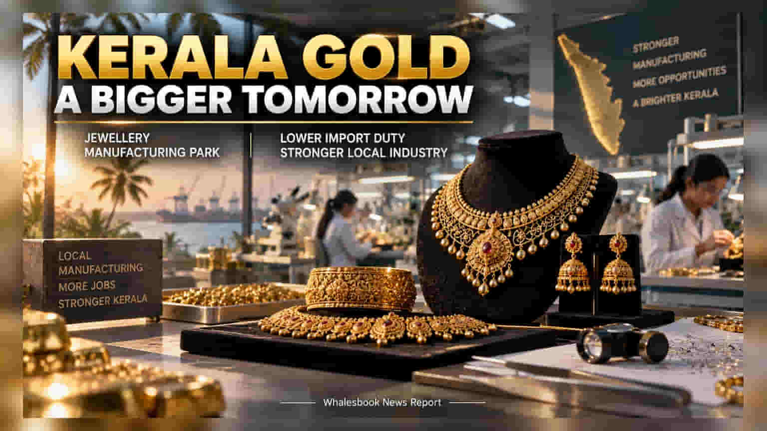 Kerala Gold Traders Propose Jewellery Park, Seek 6% Import Duty