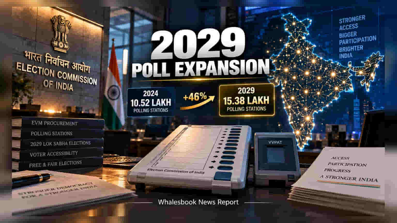 ECI Plans 46% More Polling Stations For 2029 Elections