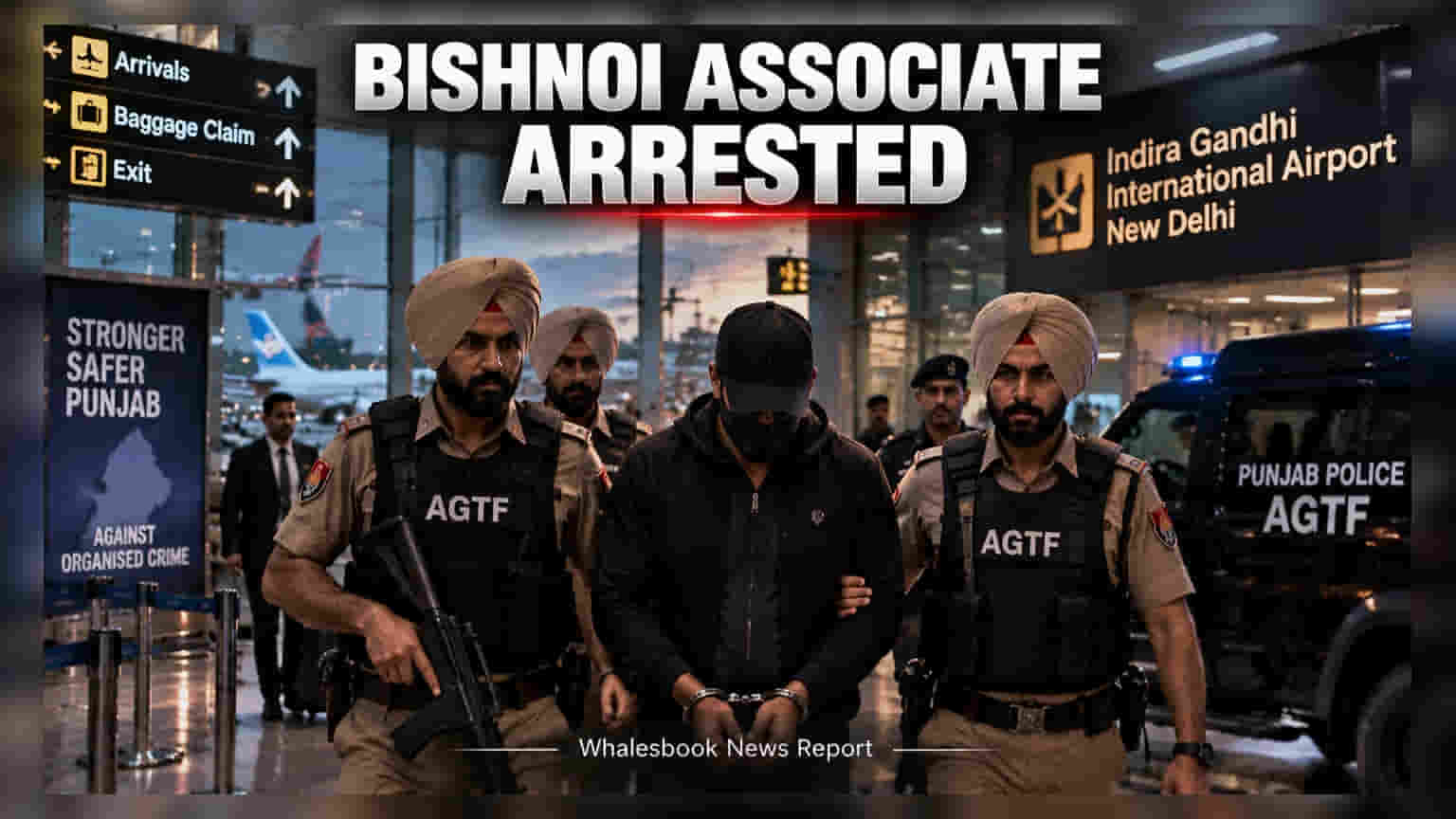 Bishnoi Gang: कॅनडा हून हद्दपार झालेला लॉरेन्स बिश्नोई टोळीचा मुख्य हस्तक दिल्ली विमानतळावर गजाआड