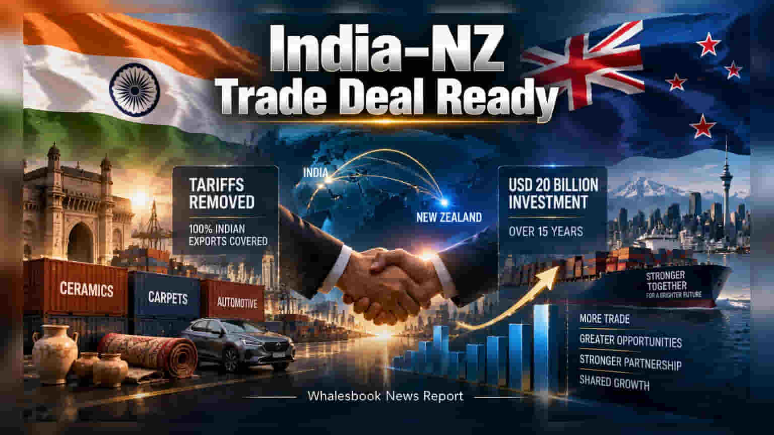India-New Zealand Trade Pact Implementation Set For October 19