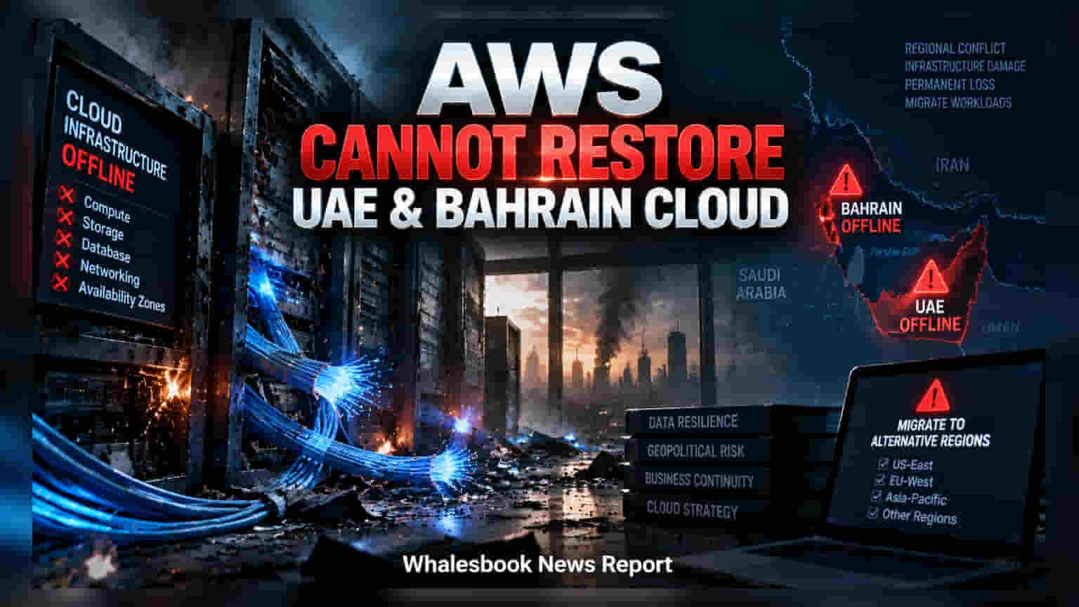 Amazon AWS Confirms Permanent Infrastructure Loss In Middle East