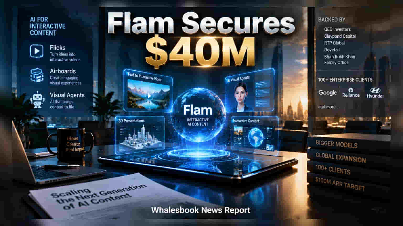 Flam Raises $40 Million in Series B Funding to Scale AI Tech