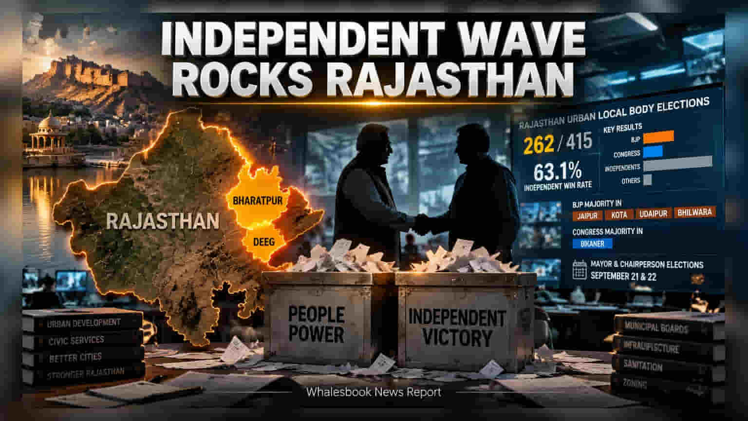 Rajasthan Civic Polls: Independents Sweep CM's Home Turf