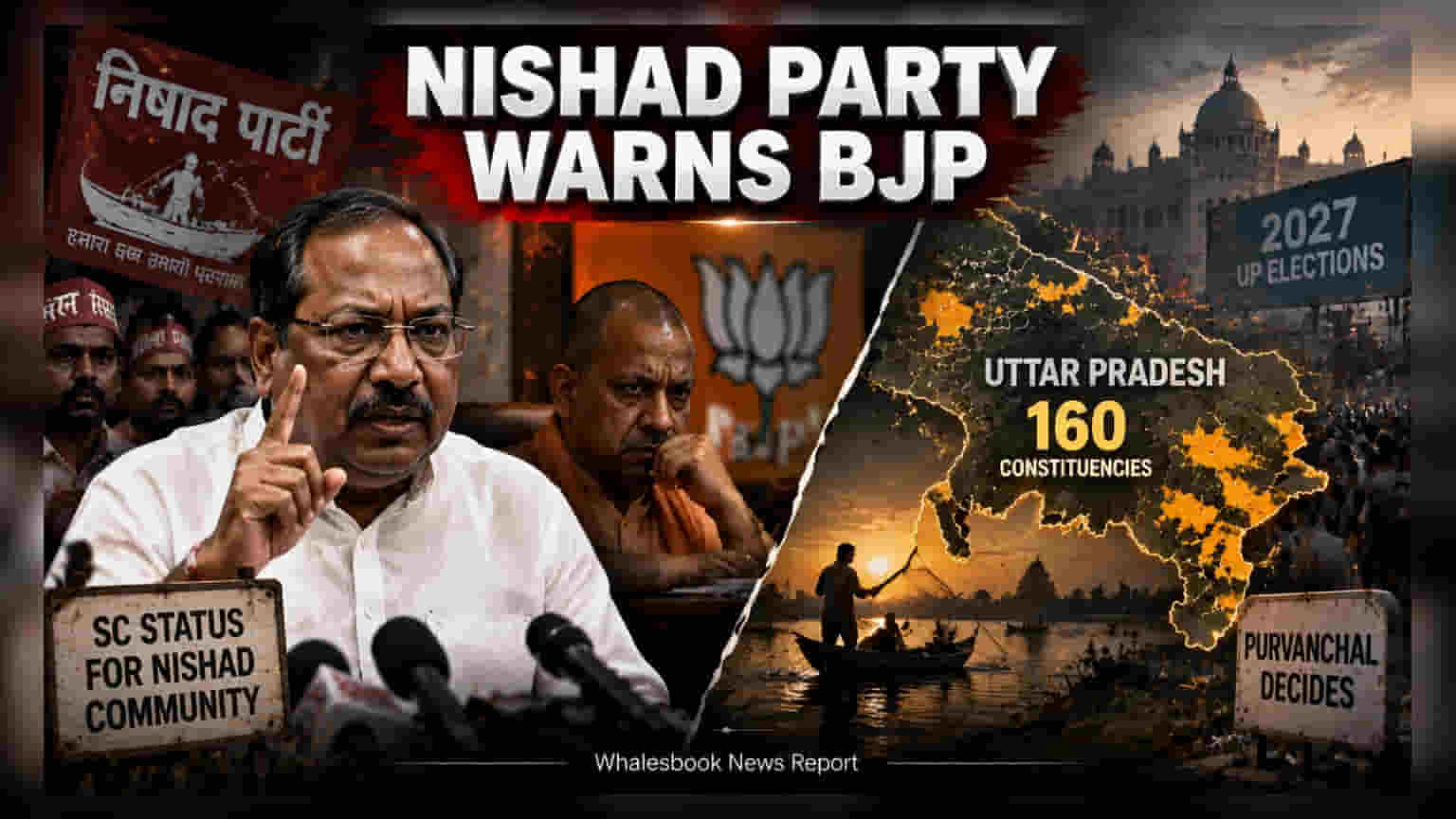 Nishad Party Warns BJP Over Seat-Sharing For 2027 UP Polls