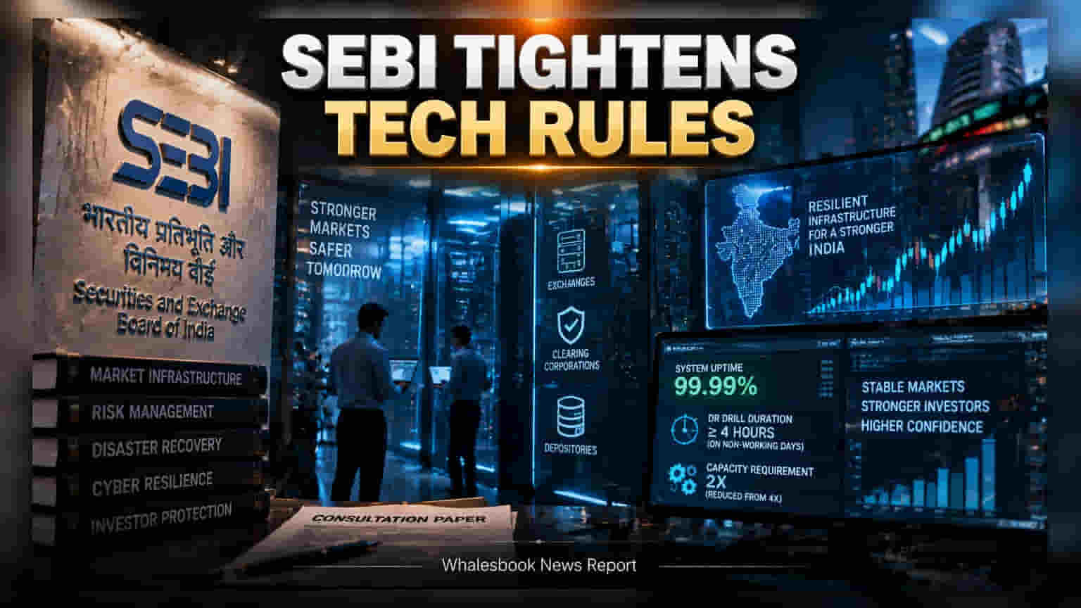 SEBI Proposes 4-Hour Tech Drills for Stock Exchanges