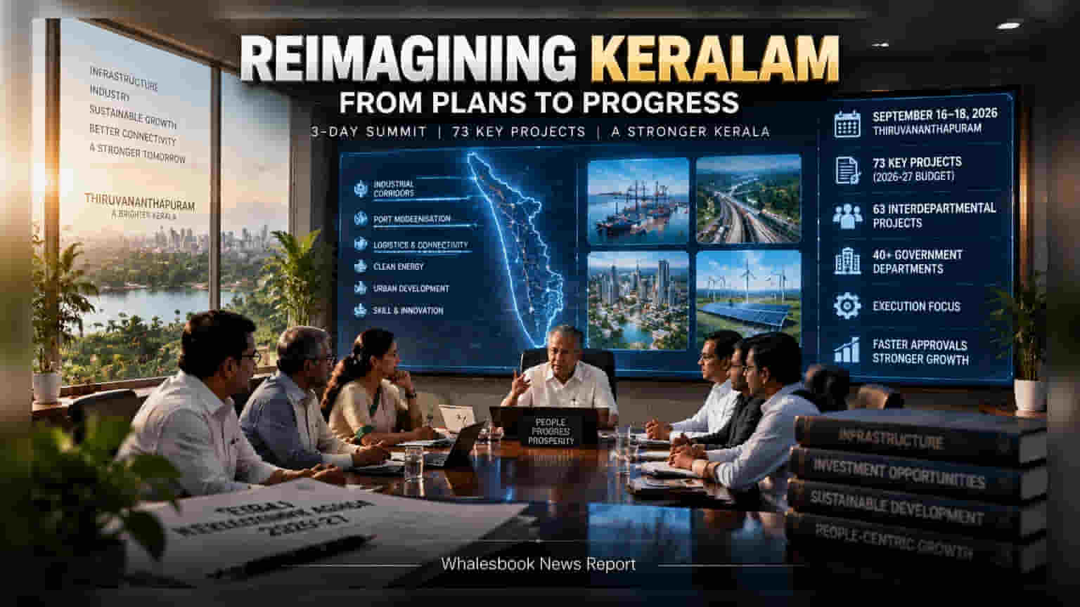 Kerala Launches 'Reimagining Keralam' to Fast-Track 73 Projects
