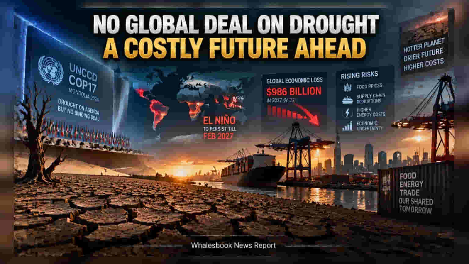 Global Drought Risk To Impact Economic Stability Through 2027