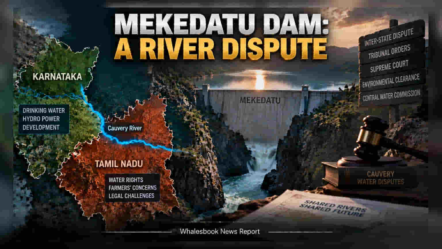 Karnataka’s ₹16,745 Crore Mekedatu Project Faces Regulatory Roadblocks