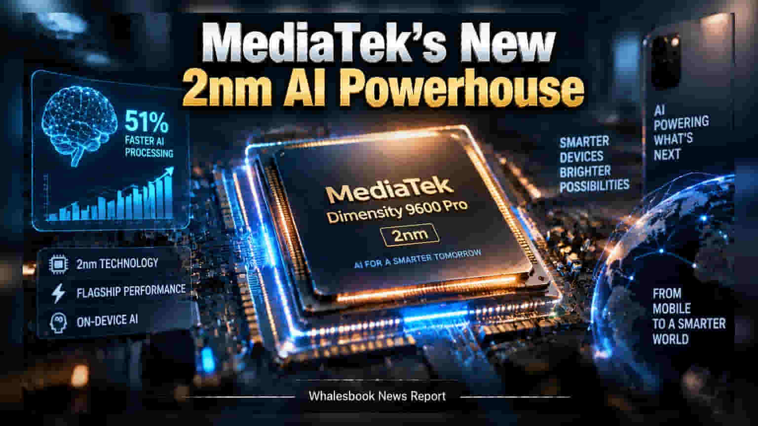 MediaTek Launches 2nm AI Chip to Rival Qualcomm