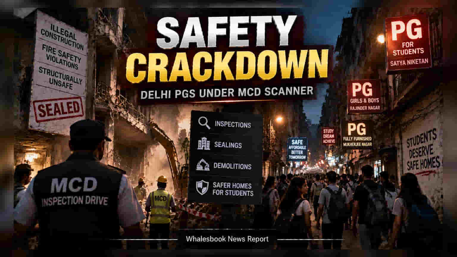 Delhi PG Crackdown: દિલ્હીમાં PG પર તવાઈ, ભાડામાં **10%** સુધીનો વધારો થવાની શક્યતા