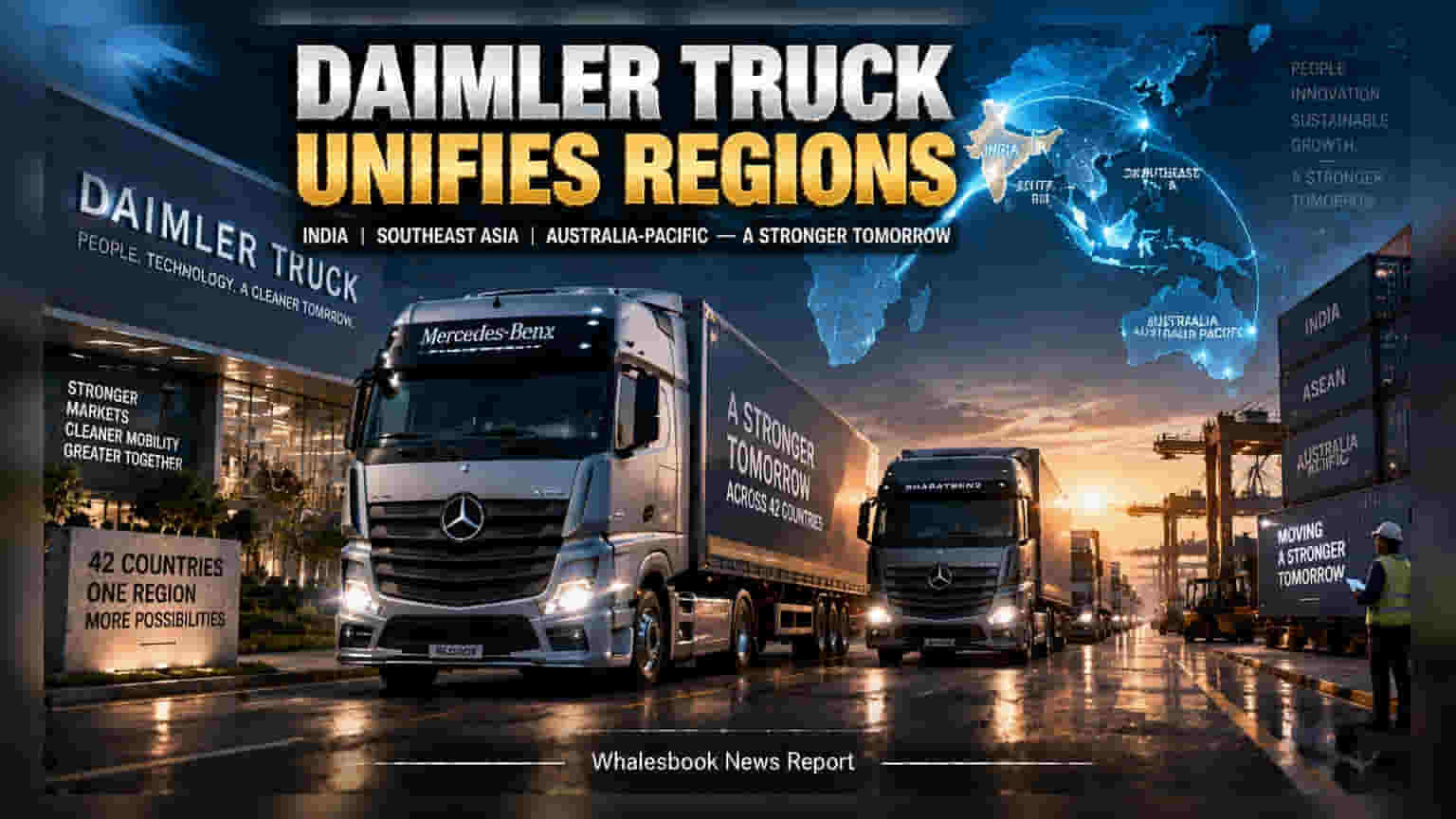 Daimler Truck નું મોટું એલાન: ભારત અને SE એશિયા ઓપરેશન્સનું વિલીનીકરણ, ₹4,000 કરોડનું રોકાણ