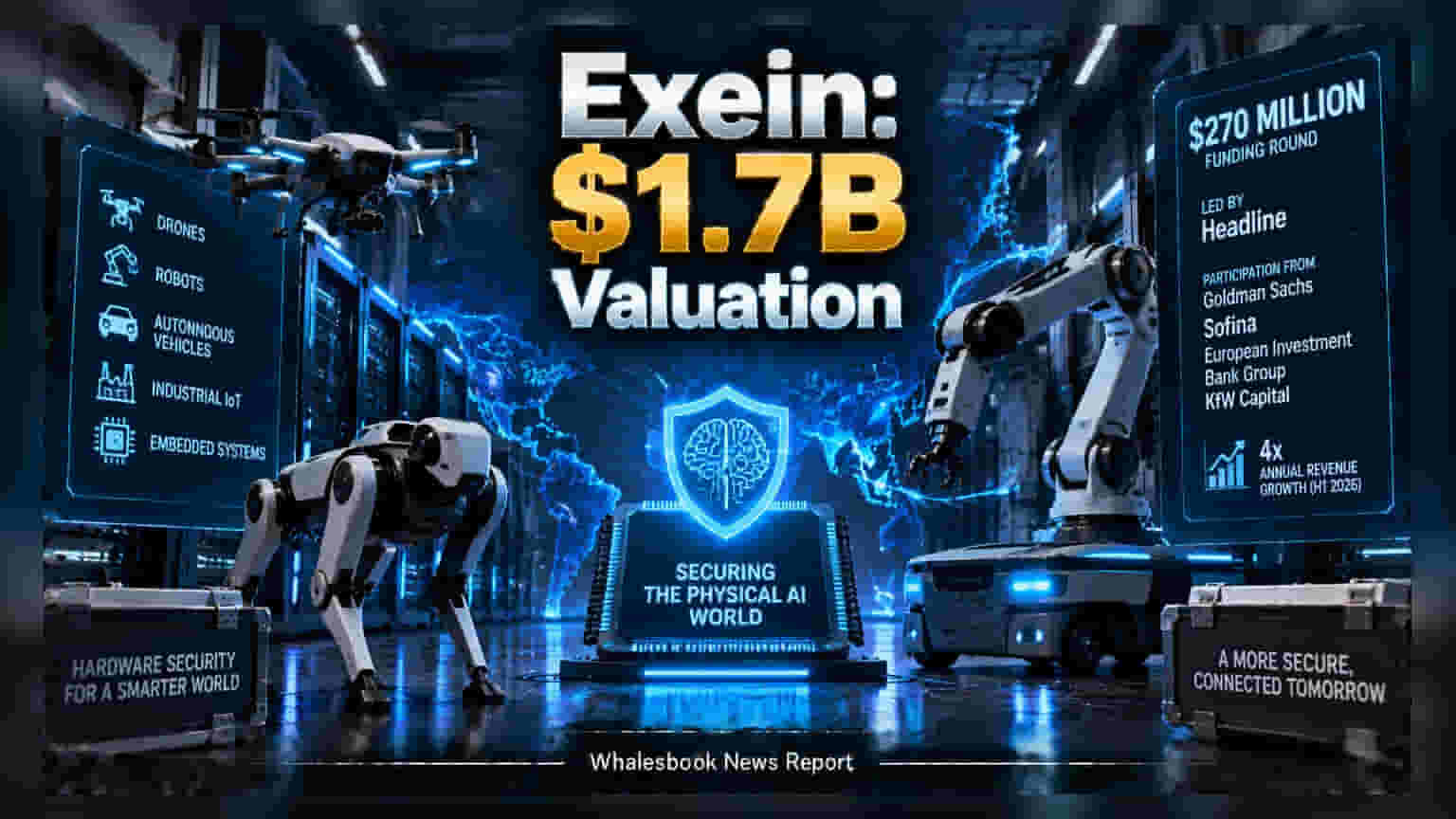 Exein Hits $1.7 Billion Valuation in $270 Million Funding