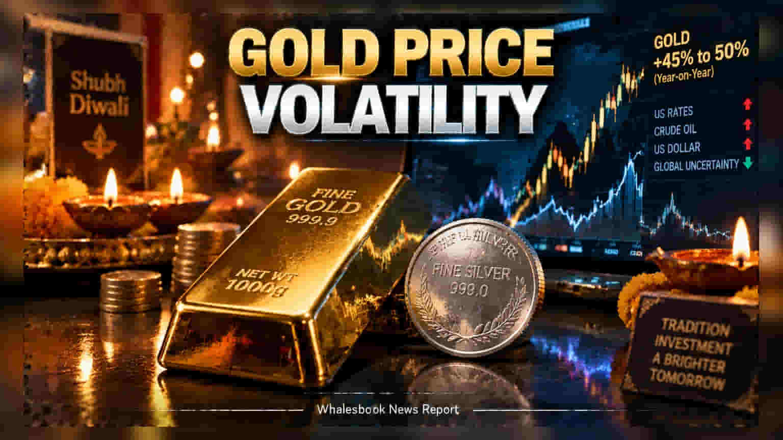 Gold Prices: સોનાના ભાવમાં **45%** થી વધુનો તોતિંગ ઉછાળો, તહેવારો પહેલા ખરીદદારો સાવધ