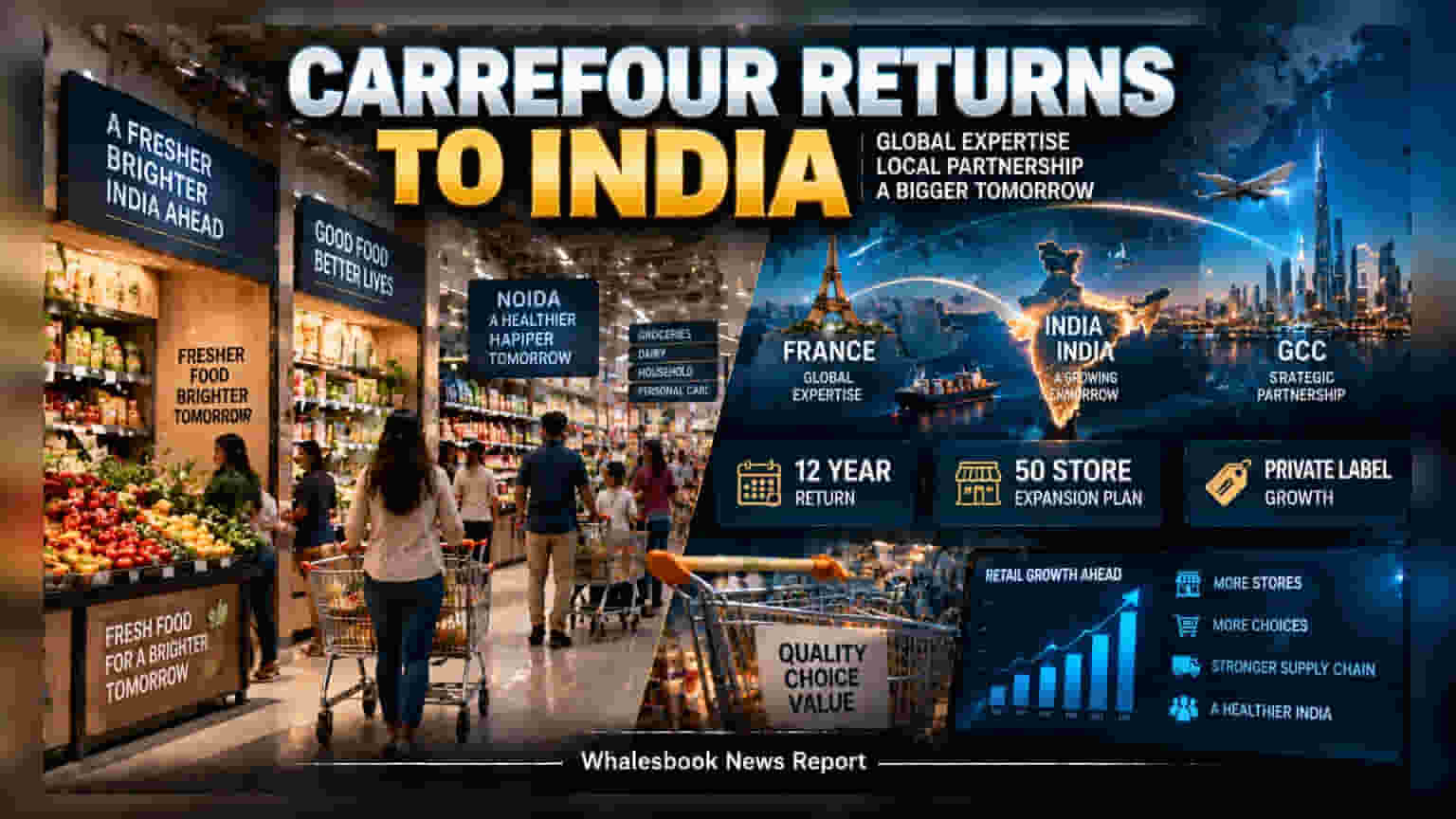 Carrefour Returns To India With 50-Store Expansion Plan