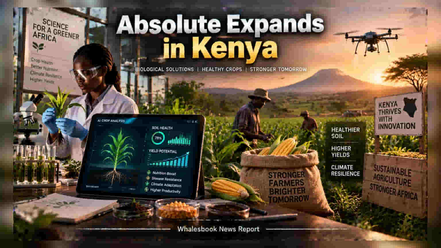 AI-Agri Firm Absolute Enters Kenya to Boost Crop Yields