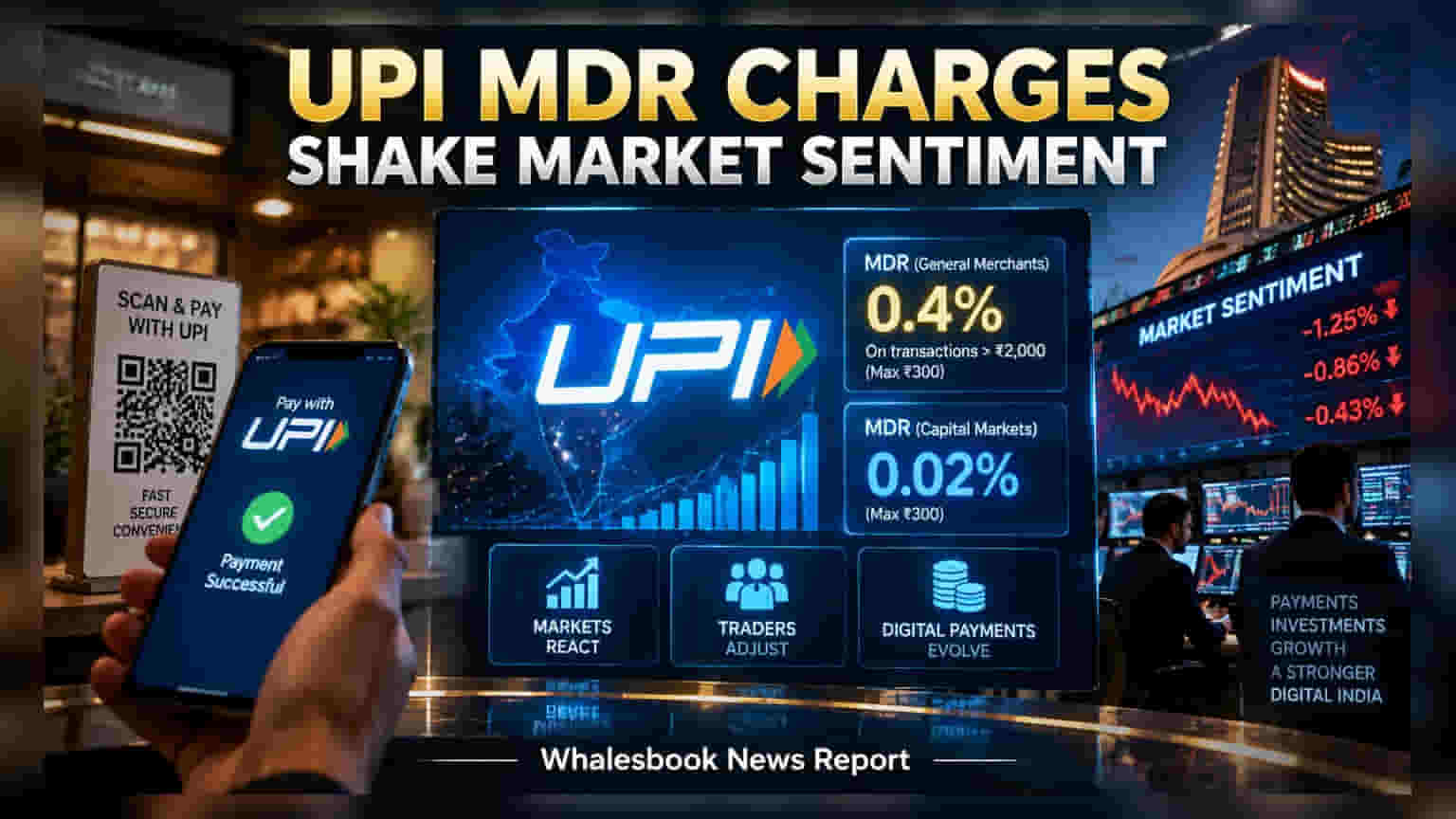 NSE CEO Sees Short-Term Trading Friction as UPI MDR Starts Oct 15