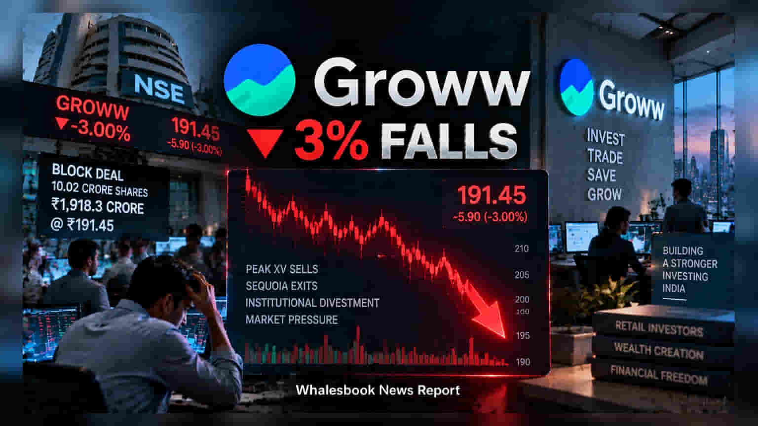 Billionbrains Garage Shares Slip 3% After ₹1,918 Cr Block Deal