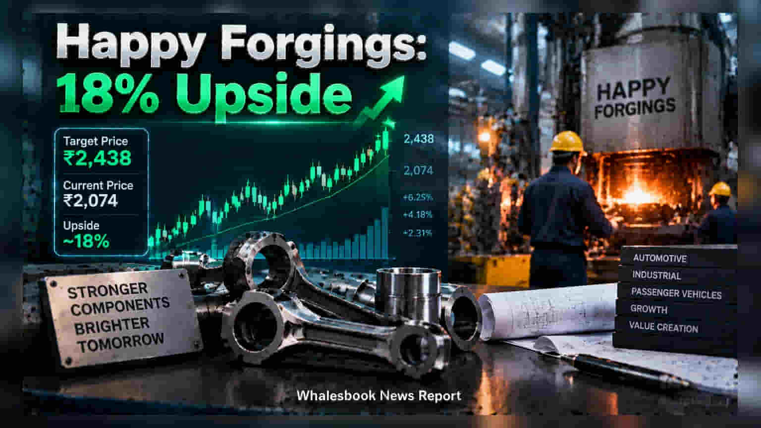 Happy Forgings: Motilal Oswal એ આપ્યો 'Buy' રેટિંગ, શેર જઈ શકે છે ₹2,438 ના લેવલ સુધી