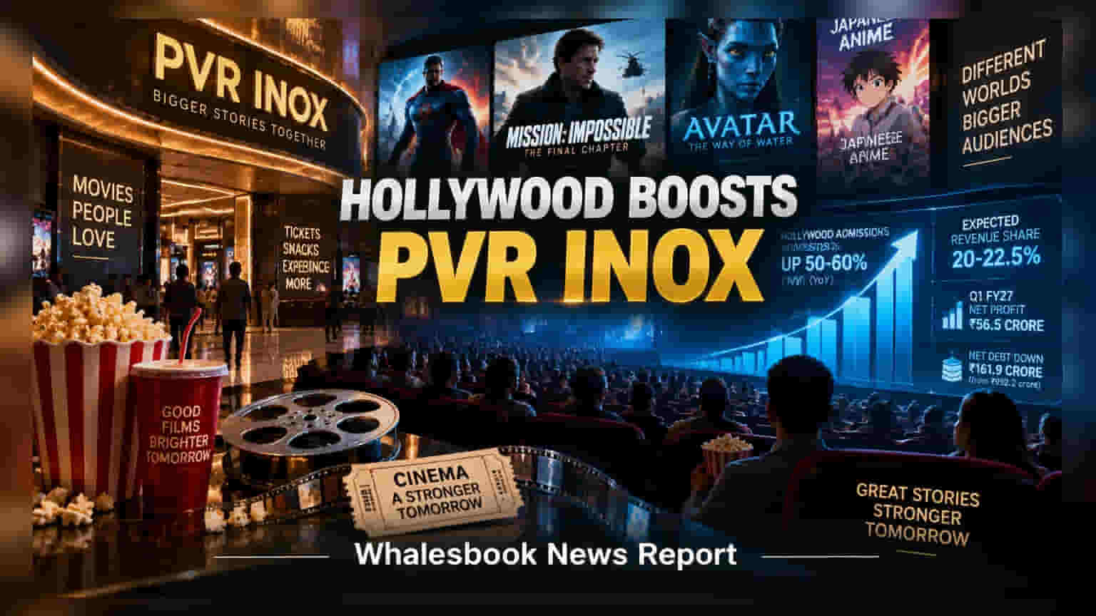 PVR INOX: ਹਾਲੀਵੁੱਡ ਫਿਲਮਾਂ ਦੀ ਚੜ੍ਹਤ ਨਾਲ ਵਧੀ ਕਮਾਈ, **₹300 ਕਰੋੜ** ਦਾ ਬਾਈਬੈਕ ਜਲਦ ਹੋਵੇਗਾ ਬੰਦ!