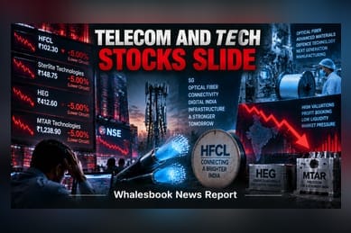 HFCL, Sterlite Tech, HEG Shares Hit 5% Lower Circuits