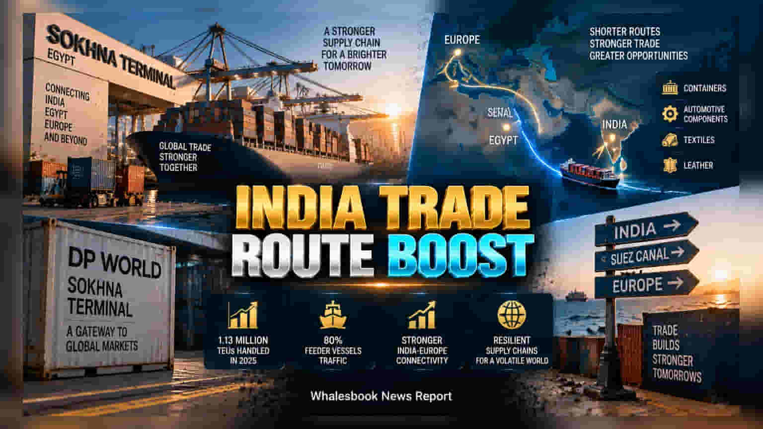 DP World: ઇજિપ્તનું ટર્મિનલ ભારત-યુરોપ ટ્રેડ માટે બન્યું લાઈફલાઈન, પરંતુ નફામાં મોટો ઘટાડો