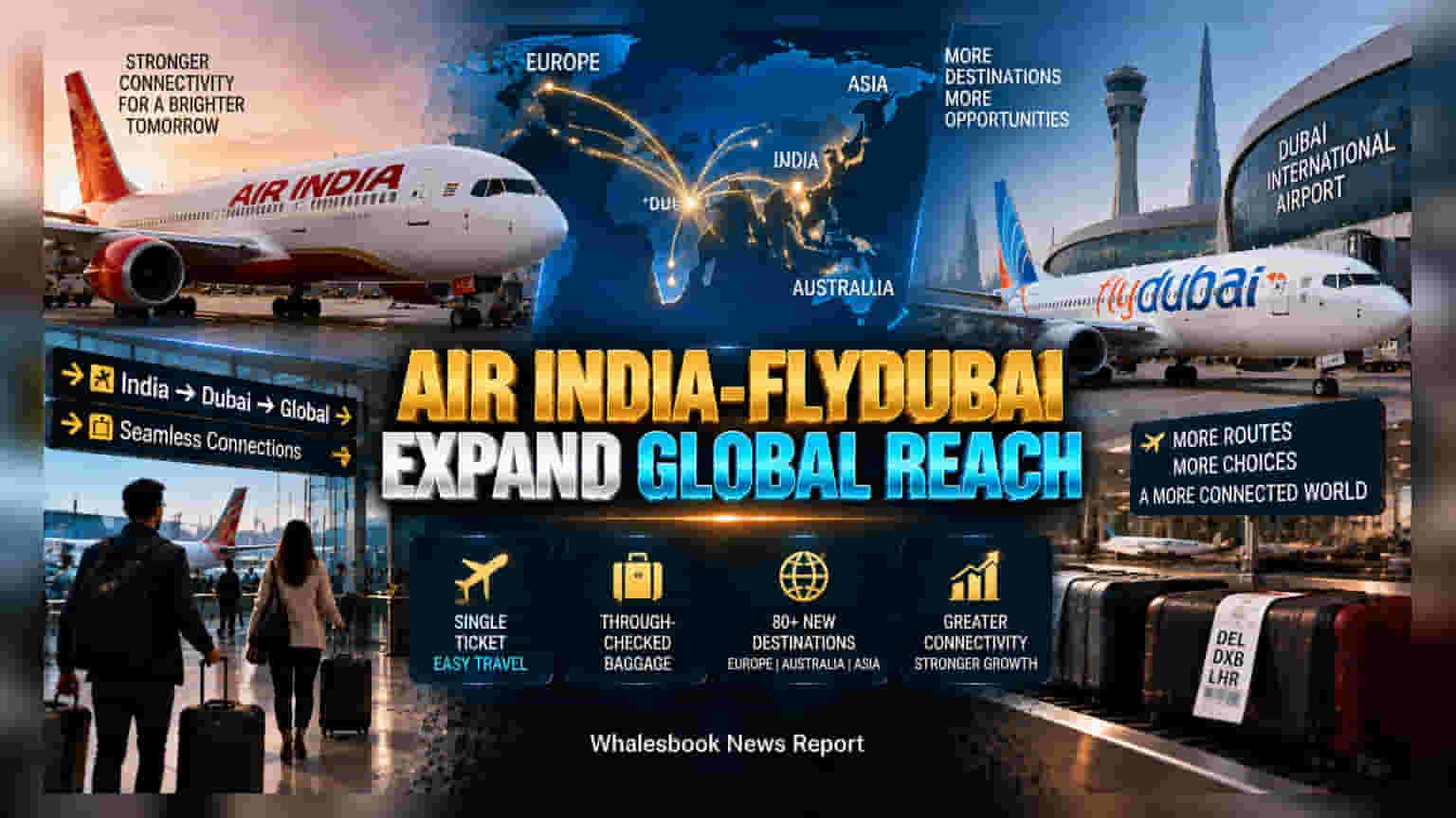 Air India, flydubai Ink Deal To Open 80+ New Routes