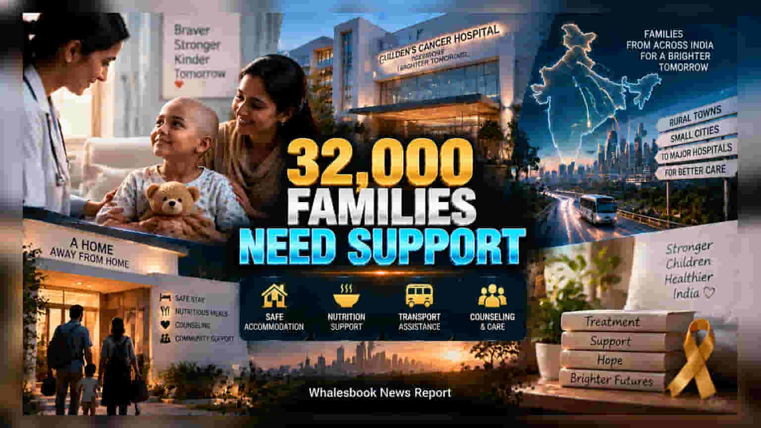 Pediatric Cancer Care: દર વર્ષે 32,000 થી વધુ પરિવારો આવાસની સમસ્યાથી પરેશાન, બાળકોની સારવારમાં અવરોધ