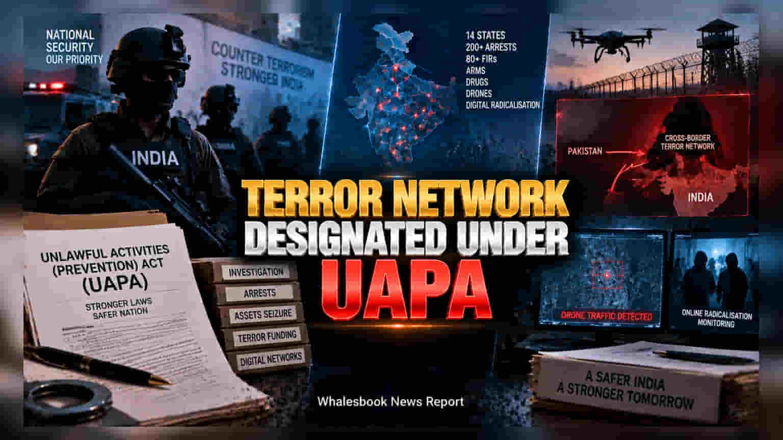 Government Designates Shahzad Bhatti Network as Terrorist Organisation Under UAPA
